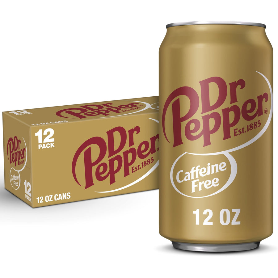 Dr Pepper Caffeine Free Soda - Clean Pour Style