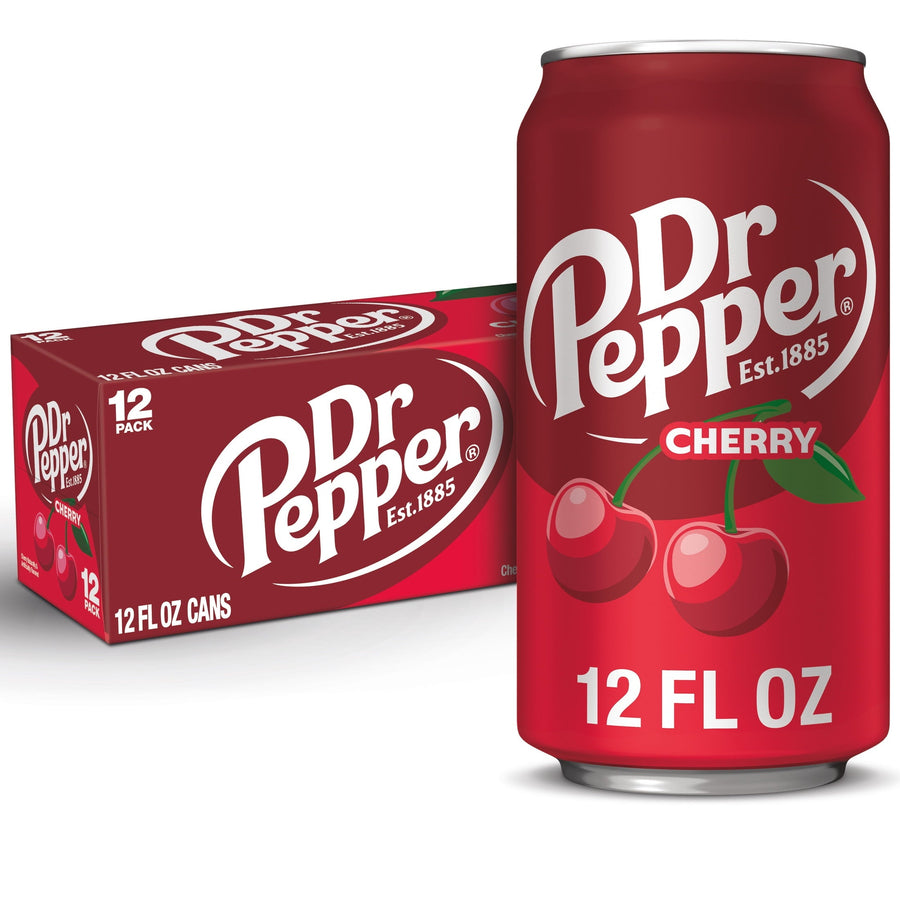 Dr Pepper Cherry Soda - Classic Flavor Pour