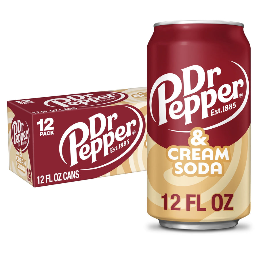 Dr Pepper & Cream Soda - Classic Flavor Pour